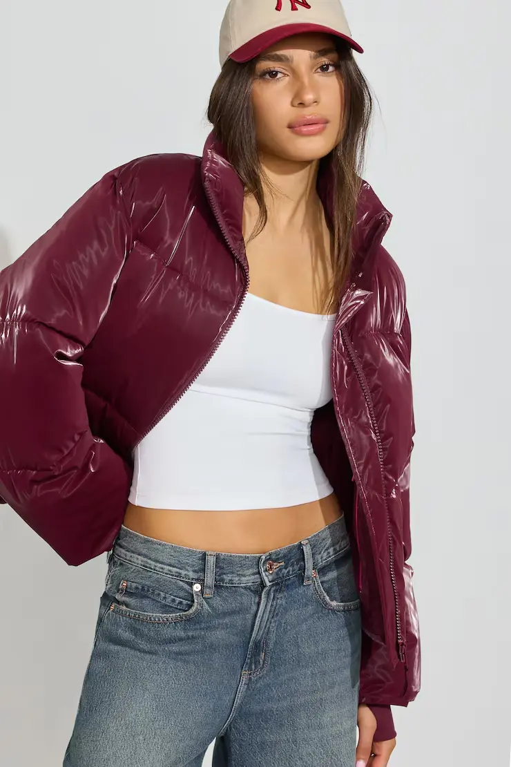 Shiny Puffer Jacket