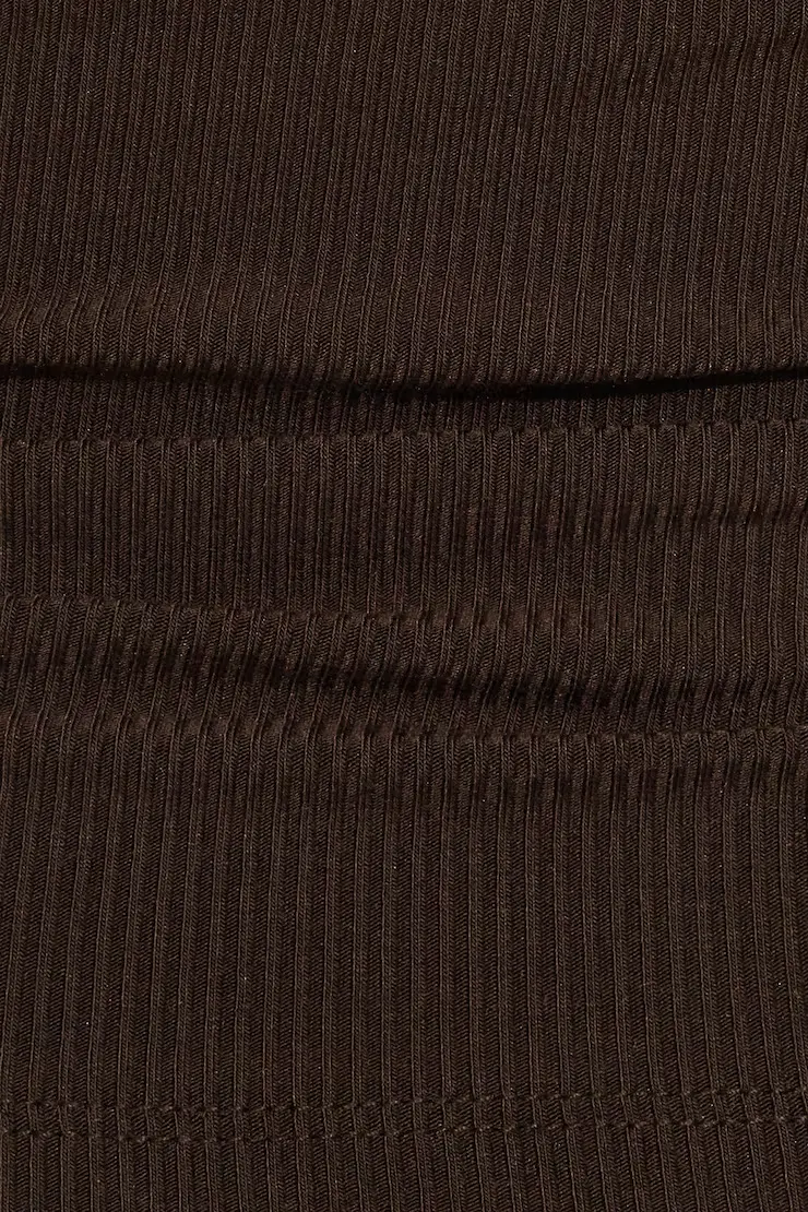 Mini Ribbed Shorts - Image 4